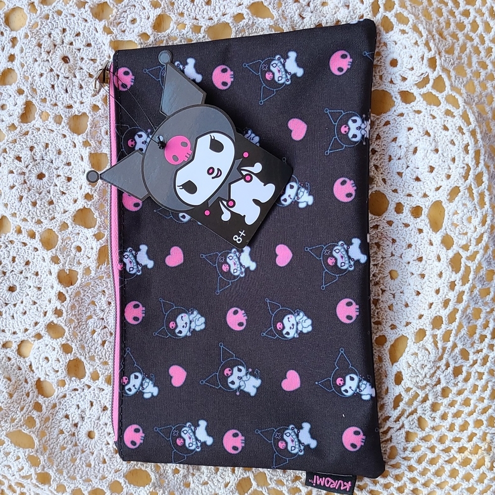 Kuromi Loungefly Poses Makeup Bag
